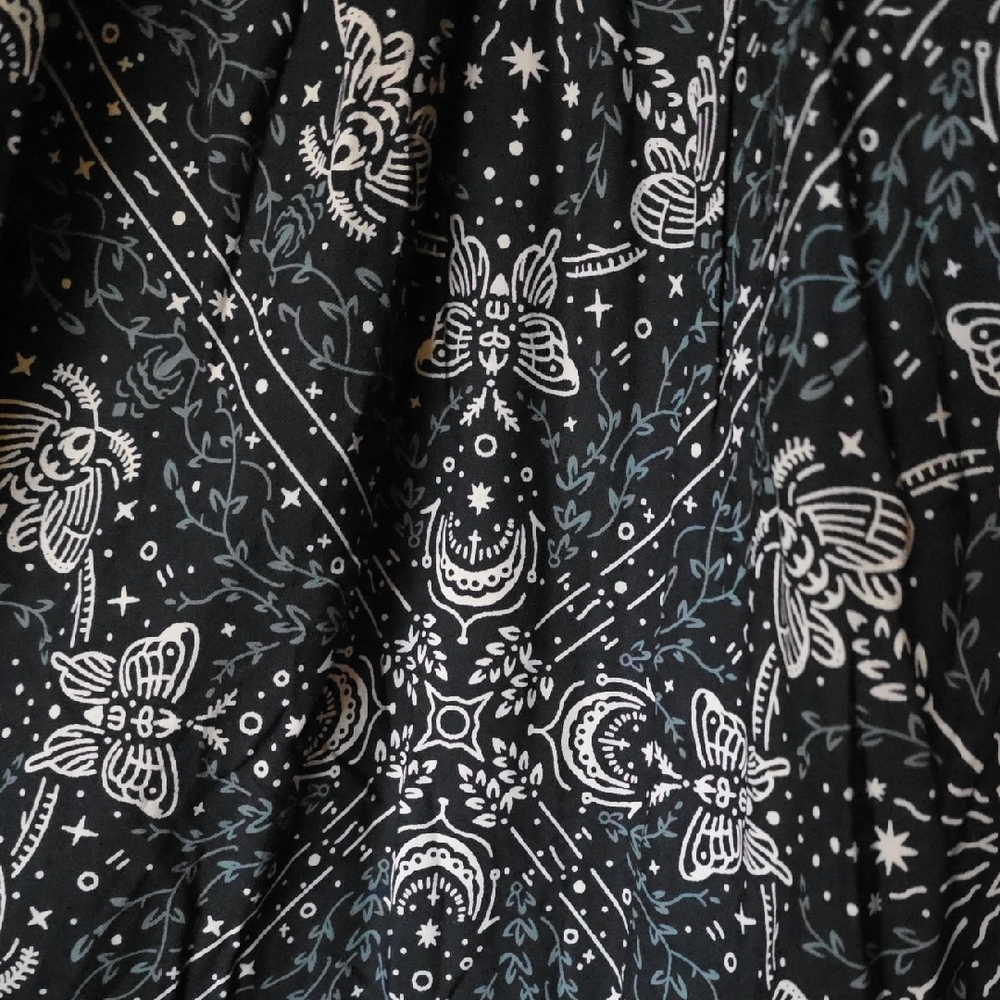 Disturbia Moth Pattern Maxi Dress NWT - Picture 11 of 13